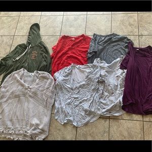 Lot of 7 Old Navy XXL shirts zip up